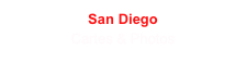 San Diego
Cartes & Photos