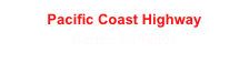 Pacific Coast Highway
Cartes & Photos