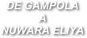 DE GAMPOLA
A 
NUWARA ELIYA